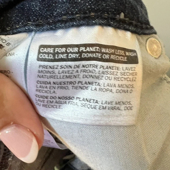 Levi’s 529 Curvy Skinny Jeans Women’s Stretch Mid Rise Denim W31 L29 Blue - Picture 2 of 10